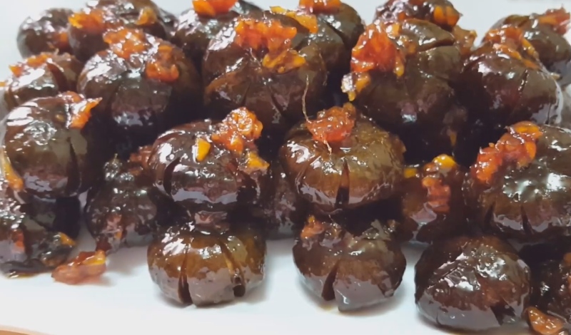 Thành phẩm mứt sấu thơm ngon