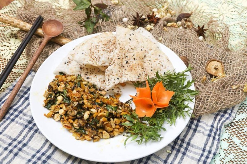 Khám phá cách làm nấm xúc bánh đa chay thơm ngon