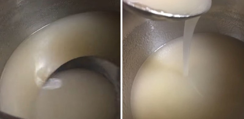 Công đoạn nấu rau câu