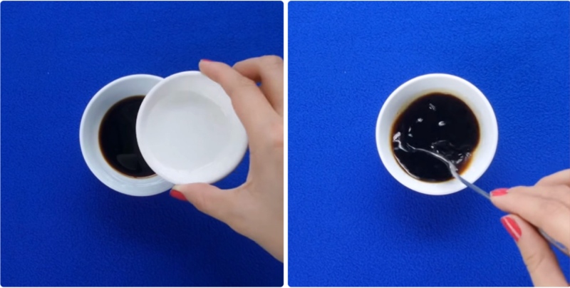Pha nước chấm ăn kèm món nui chiên trứng