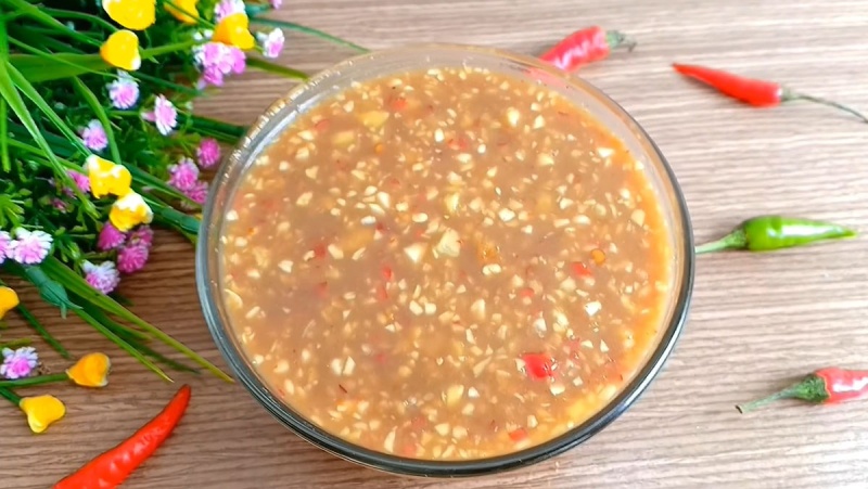 Thành phẩm nước mắm nêm