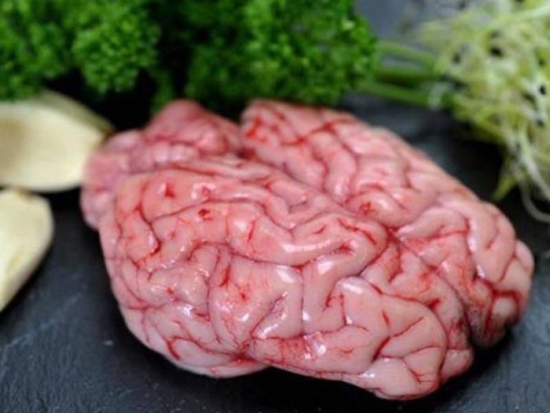 Nhưng chú ý khi chế biến và dùng óc heo