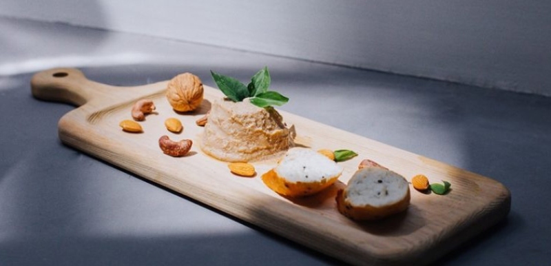 thành phẩm pate chay béo ngậy