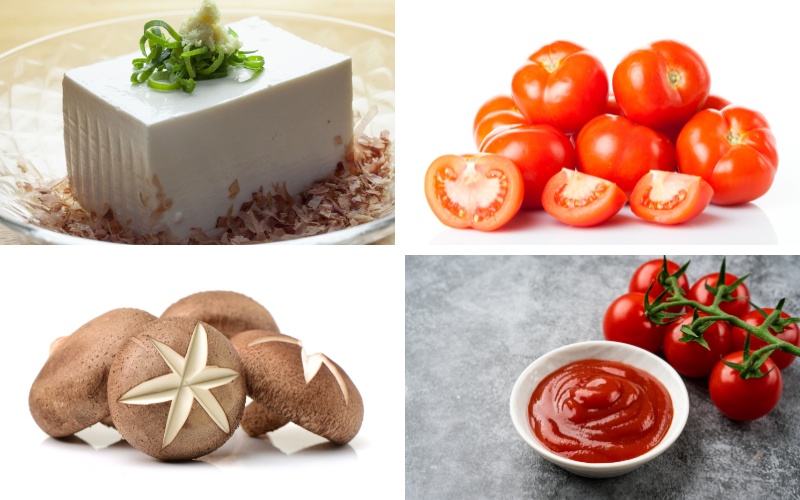 Nguyên liệu làm bánh pizza đậu hũ