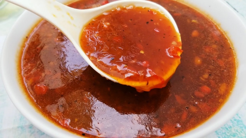 Chén sốt khìa ruột heo