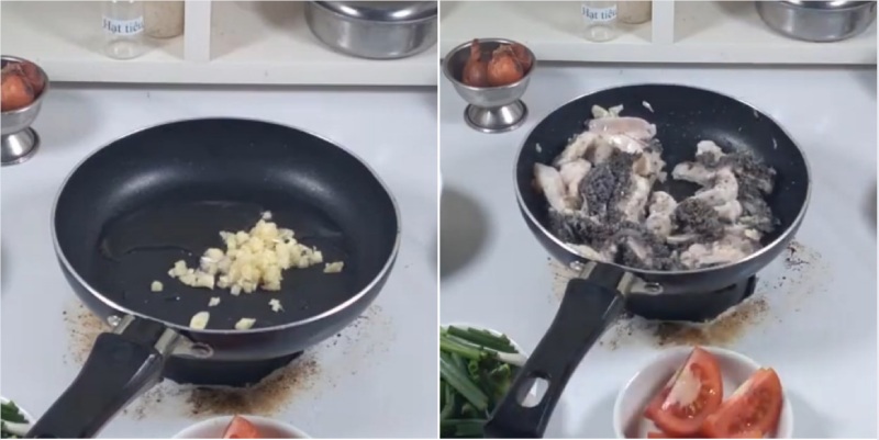 Tiến hành xào sách bò