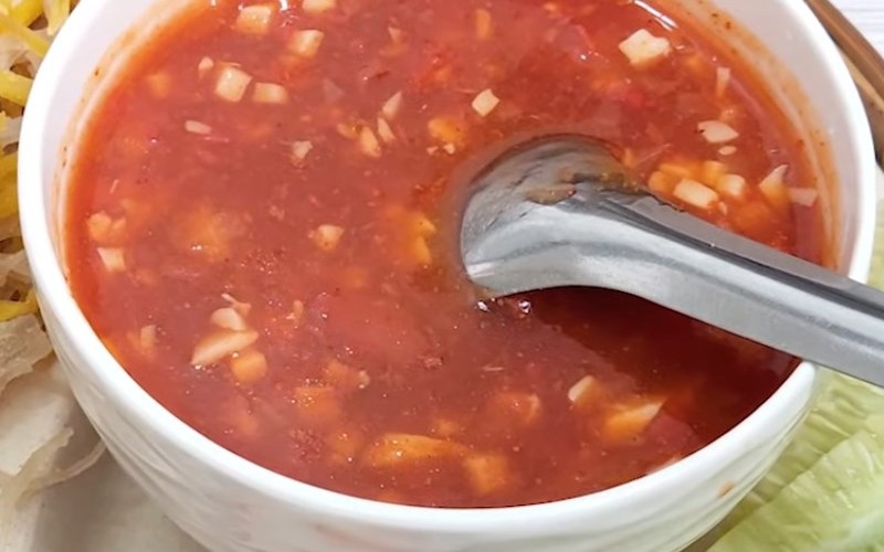 Hướng dẫn công thức pha chế sốt