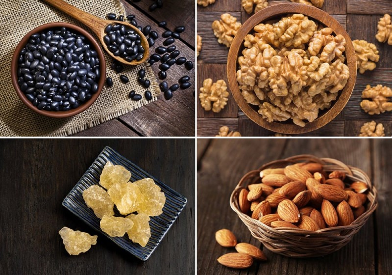 Các loại hạt làm sữa hạt hỗn hợp