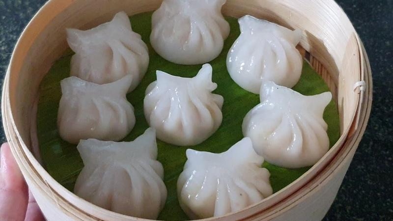 Hấp sủi cảo