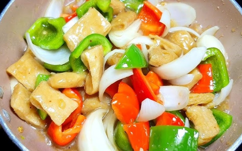 cách làm sườn xào chua ngọt chay dễ thực hiện tại nhà