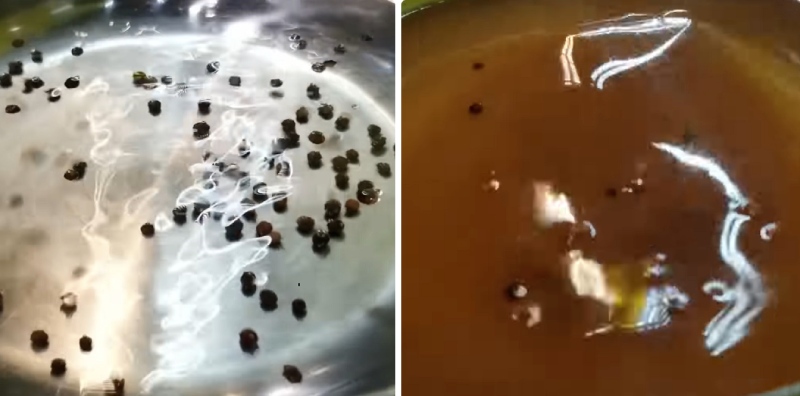 Luộc tai heo với hạt tiêu giúp khử mùi