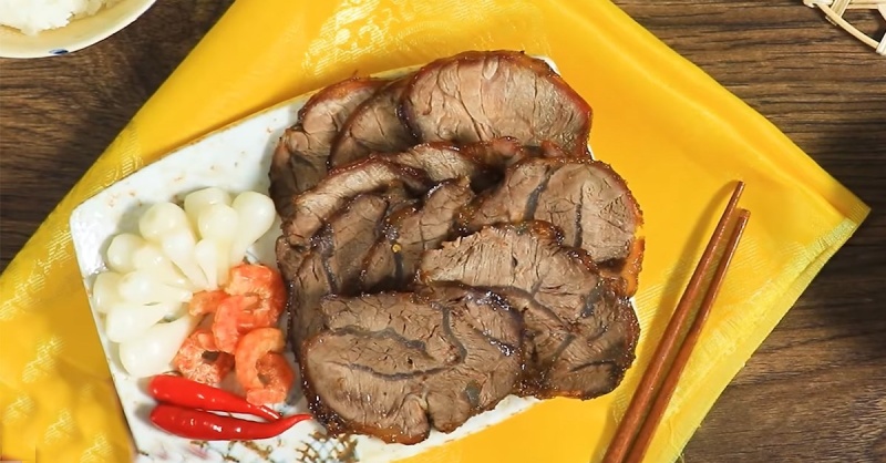 Thịt bò rim khô