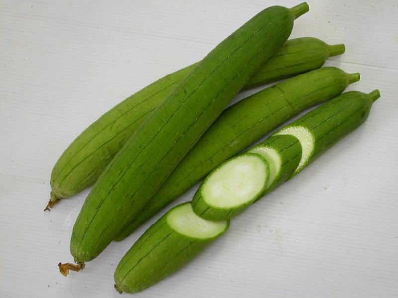 mướp hương tươi có độ ngon ngọt hơn