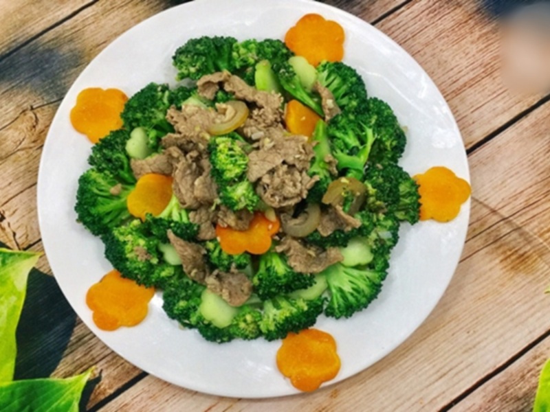 Những chú ý khi chế biến món thịt bò xào súp lơ