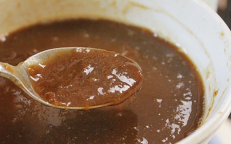 Nước sốt me sánh mịn