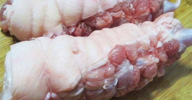 Bó thịt chân giò heo