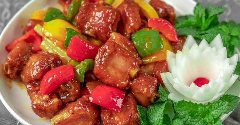 Món thịt heo xào chua ngọt
