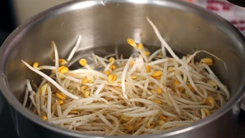giá đỗ rửa sạch