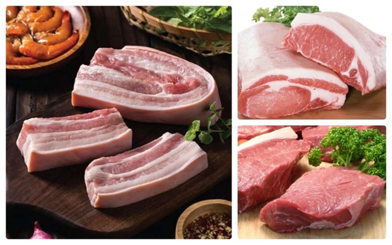 chọn thịt để làm xá xíu