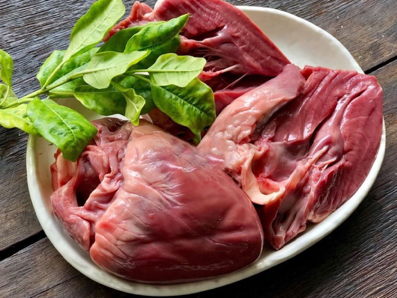 cách chọn mua tim bò tươi ngon