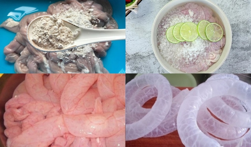 Nguyên liệu làm xúc xích heo tại nhà