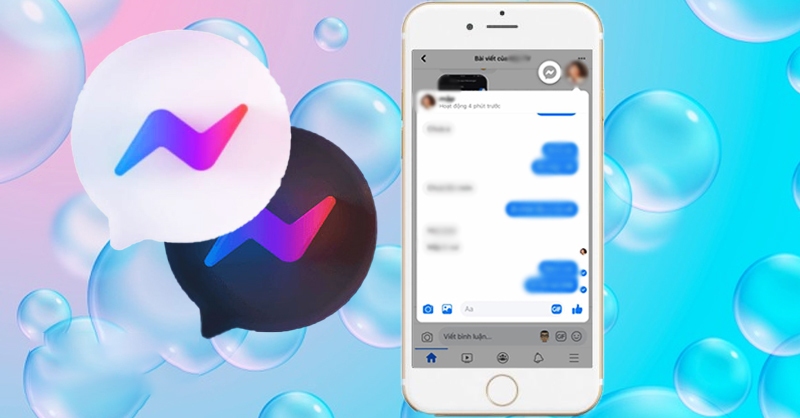 Cách mở bong bóng chat Messenger trên iPhone hệ điều hành iOS