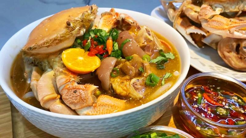 Bí quyết mua nguyên liệu nấu bánh canh cua giò heo