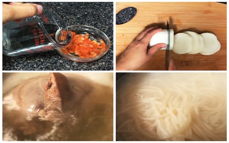 Thái rau củ và sơ chế nguyên liệu