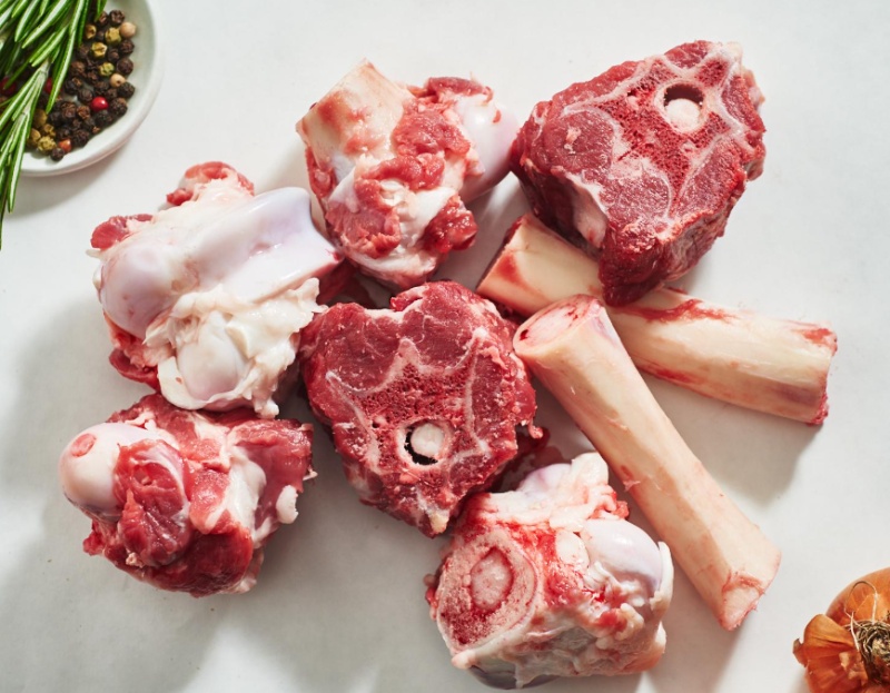 Xường bò được chặt khúc