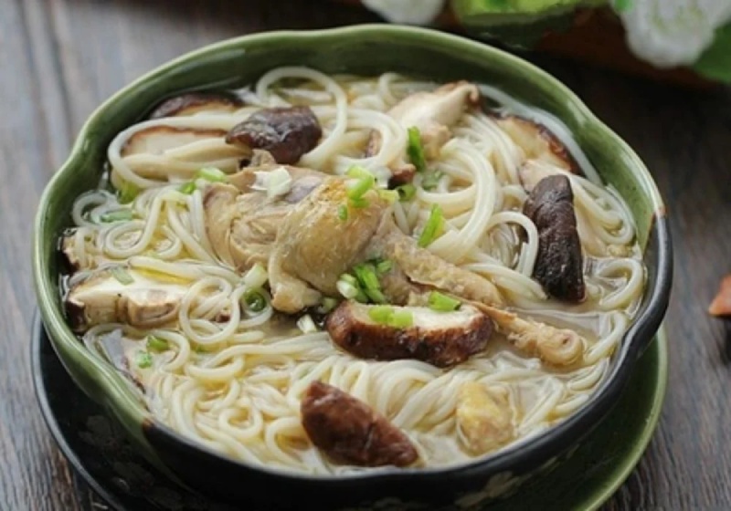 Tô bún gà nấm cực ngon