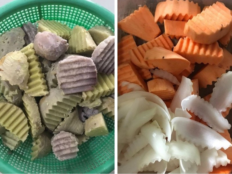 Sơ chế các loại củ khác