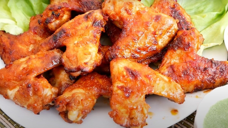 Gà nướng mật ong mù tạt