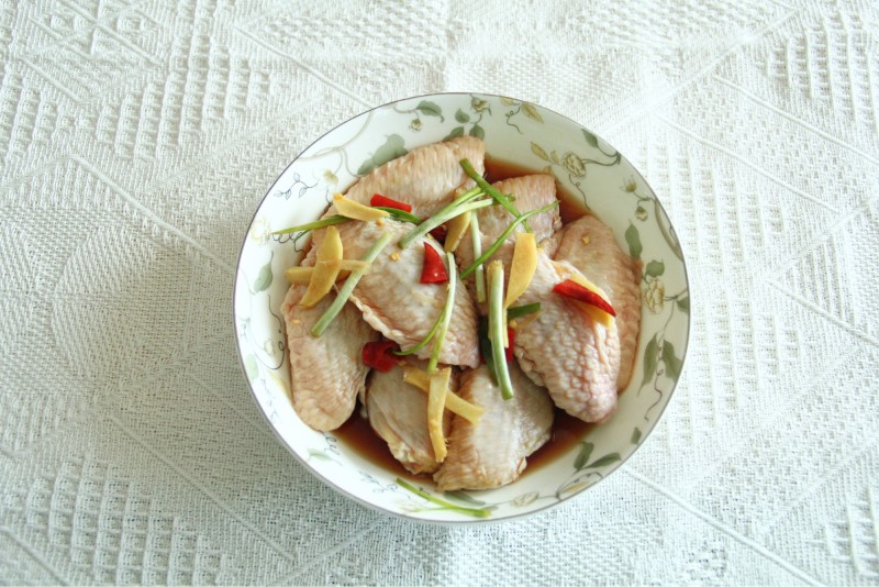 Món cánh gà hấp
