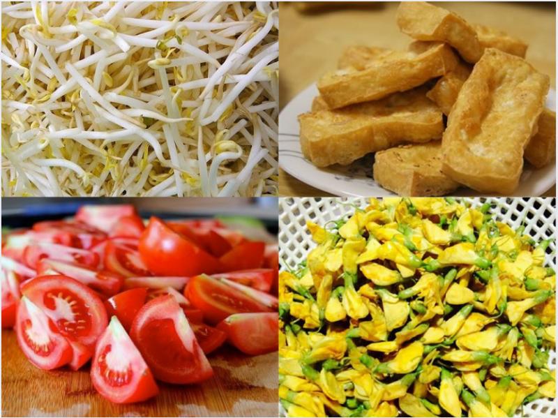 Tiến hành công đoạn sơ chế nguyên liệu