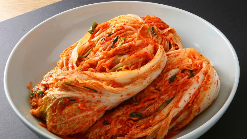 Đĩa kim chi muối ngon