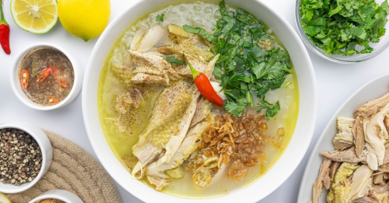 Món cháo gà cực hấp dẫn