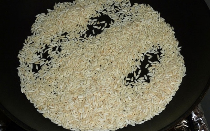 Rang gạo để nấu cháo