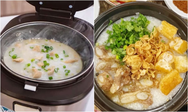 Nồi cháo sườn cực ngon