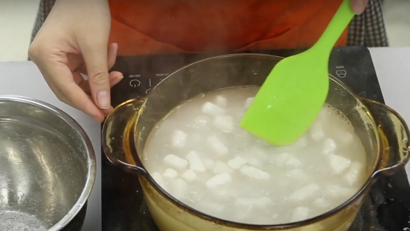 Luộc cùi bưởi