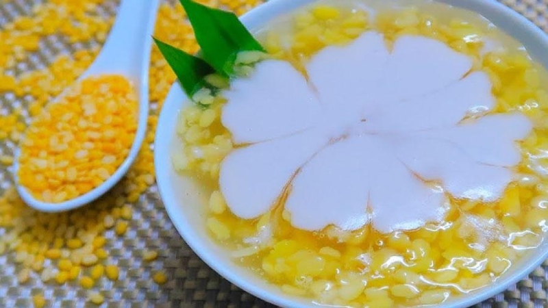 Tô chè hoa cau bắt mắt, hấp dẫn
