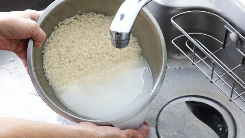 vo gạo nấu cơm