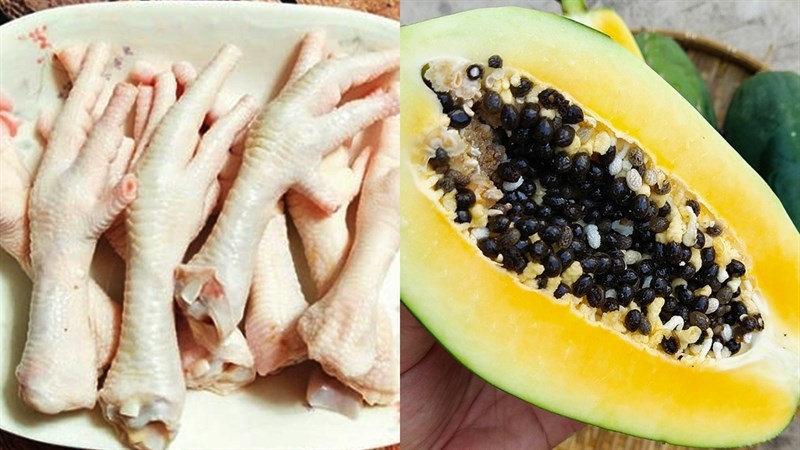 sơ chế các nguyên liệu