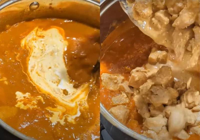 Thành phẩm món gà Tikka Masala chuẩn vị Ấn Độ