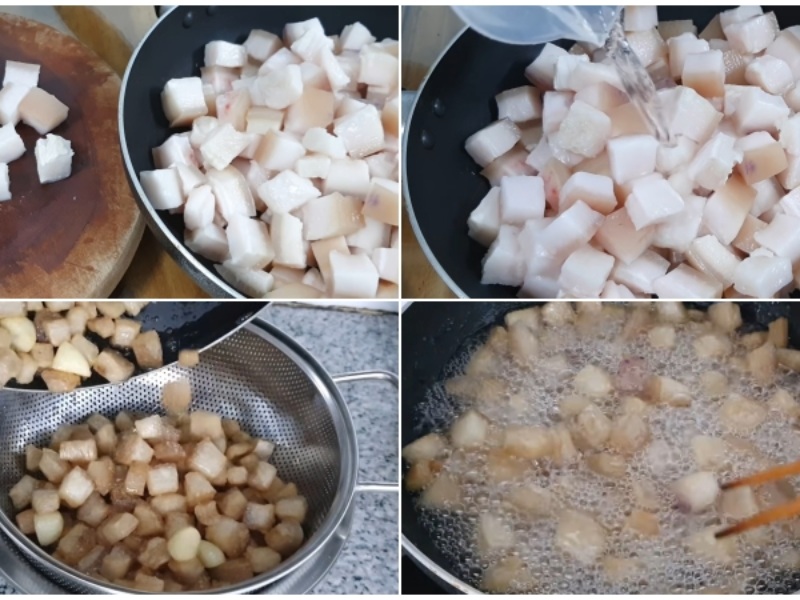 Bí quyết làm tóp mỡ giòn ngon