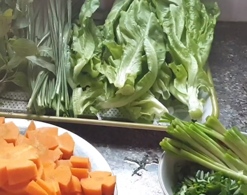Sơ chế rau thật sạch