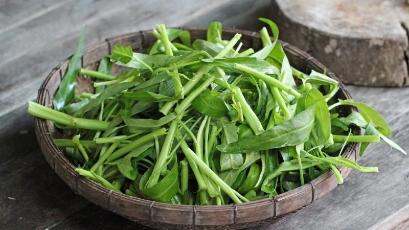 Bí quyết chọn rau muống tươi ngon