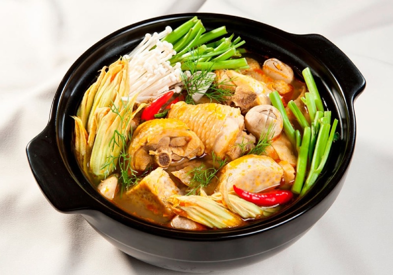 hướng dẫn bảo quản lẩu gà đúng cách