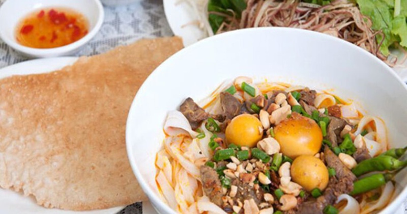 Những chú ý khi chê biến món mì quảng bò