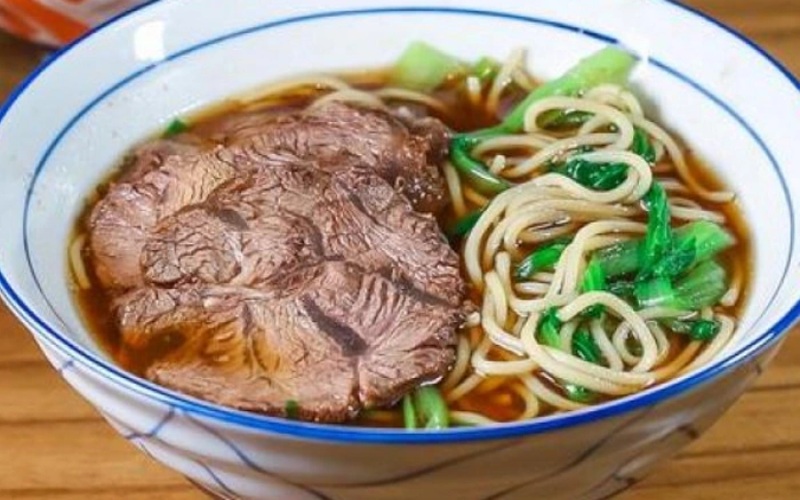 Thành phẩm món mì thịt bò thơm ngon