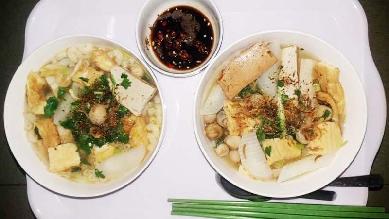 Nui chay thập cẩm sau khi hoàn tất